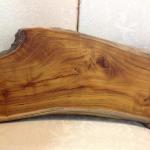 Natural edge Bodark cutting board. Bodark is a very durable hardwood, low mai